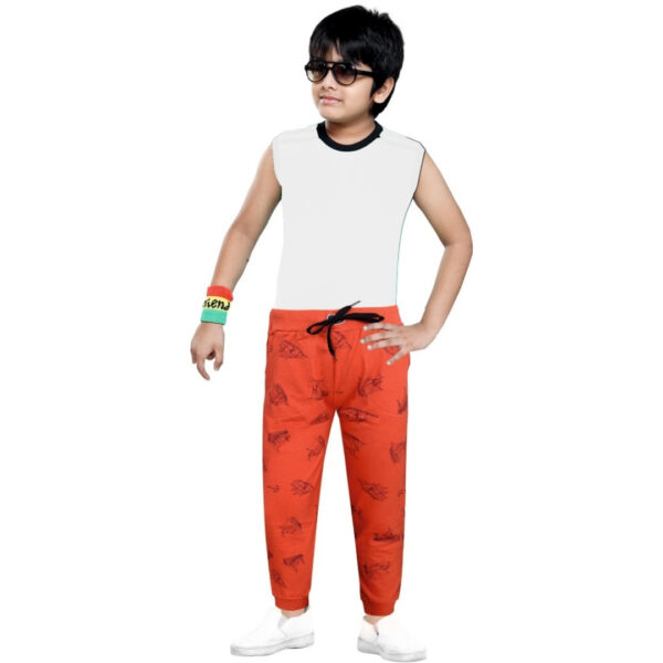Rocker Boys RIB Waist Printed Grip Pant - Image 5