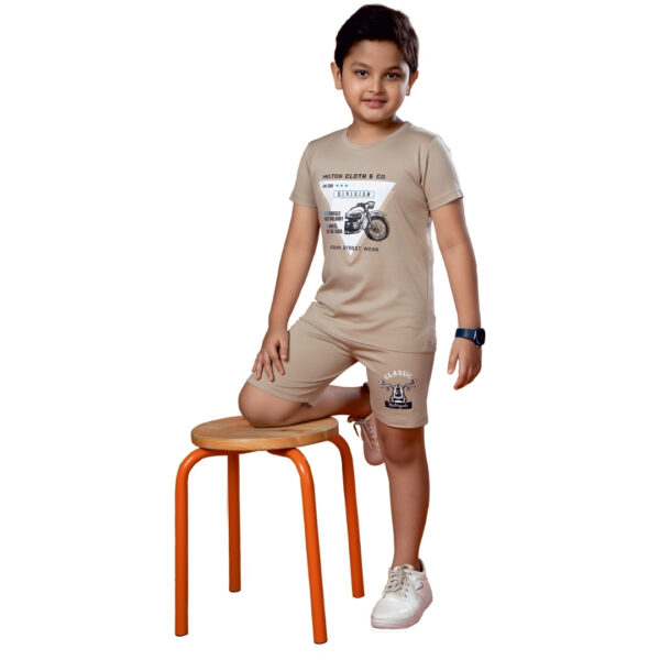 Tic Tac Boys Tencel Shorts Set - Image 4