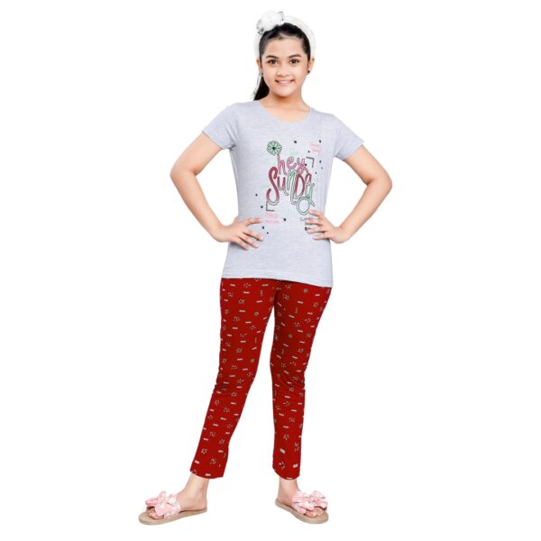 KONIKA - Crazy Girls Printed Pant Set - Image 5