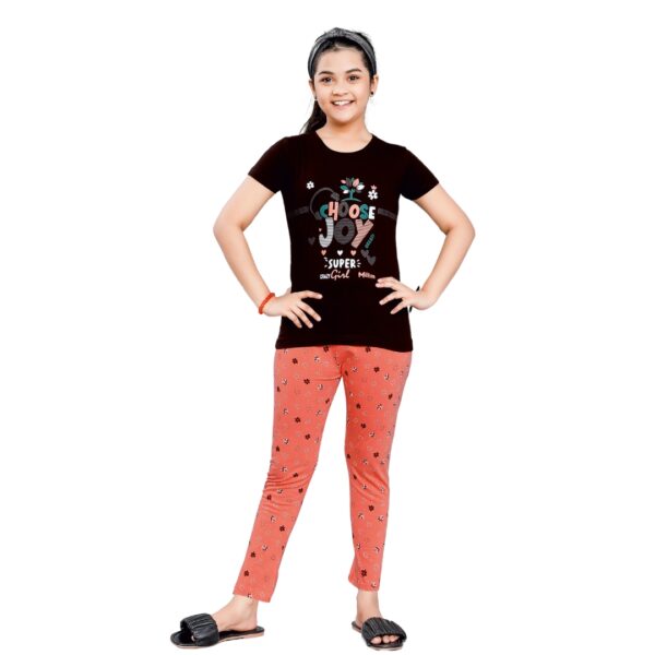 KONIKA - Crazy Girls Printed Pant Set - Image 6