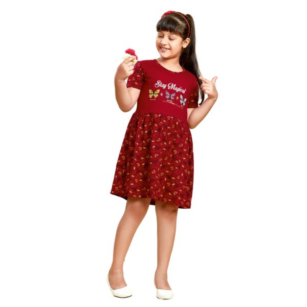 TEDDY - Crazy Girls Printed Frock - Image 4