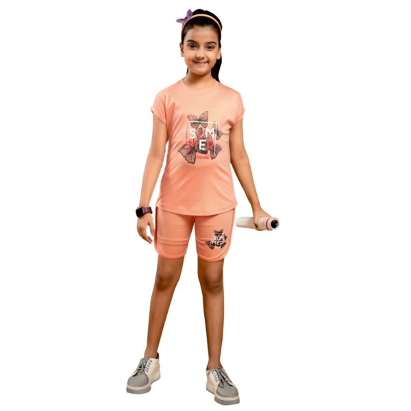 Teena Girls Tencel Co-ord Shorts Set - Image 6
