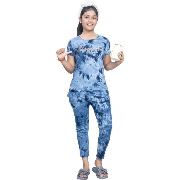 Lamina Girls Tie & Dye with Pocket Pant Set