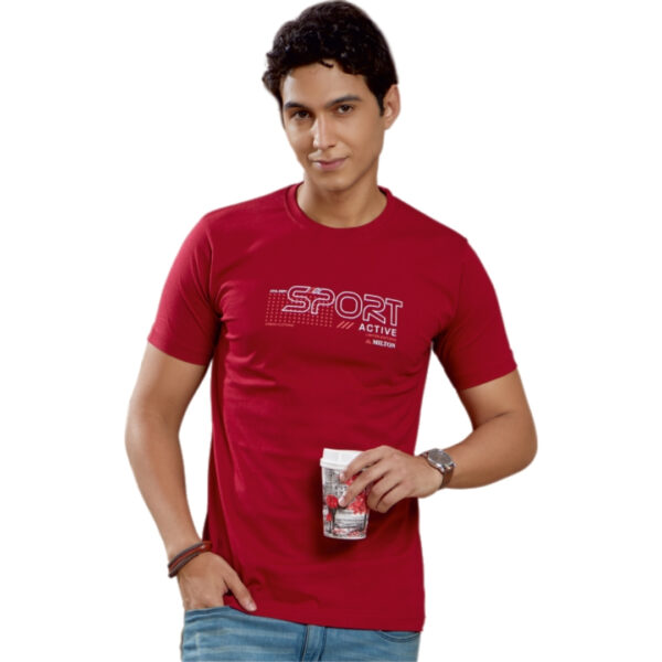 Hattrick Mens Graphic RNS T Shirt - Image 5