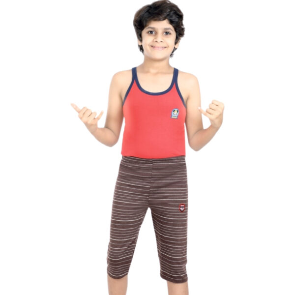 Enzo Boys Striped 3/4 - Image 4
