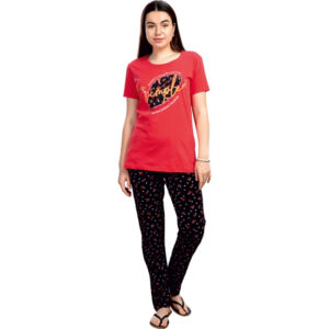 Dolly Ladies Printed Pyjama Pant Set (Pocket)
