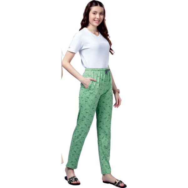 Safa Ladies Printed Pocket Pant - Image 5