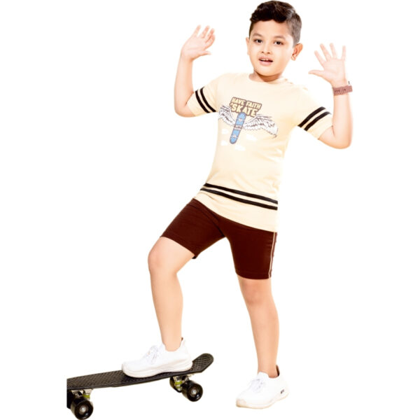 Yamaha Boys Fancy Shorts Set - Image 2
