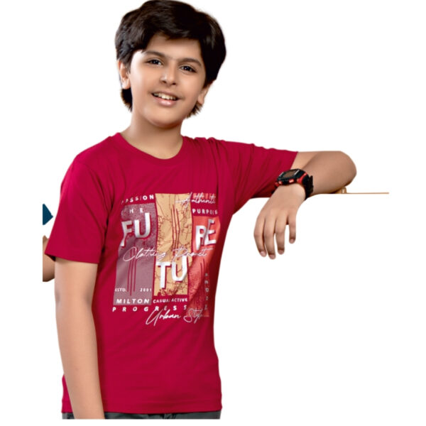 Max Pro Boys Graphic RNS T Shirt - Image 10