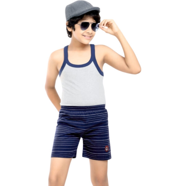Enzo Boys Striped Shorts