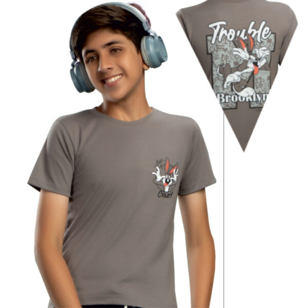 Epic Boys F & B Print RNS T Shirt - Image 6