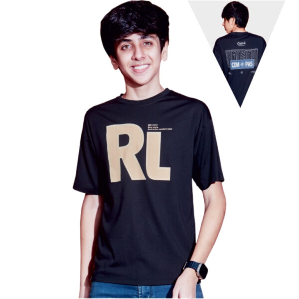 Thar Boys Tencel Drop Shoulder T Shirt - Image 2