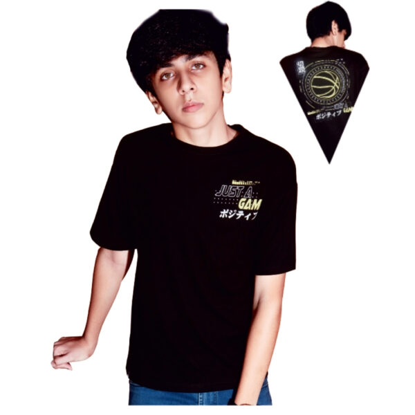 Thar Boys Tencel Drop Shoulder T Shirt - Image 4