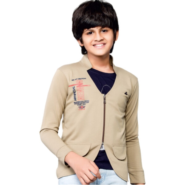 Cruze Boys Full Sleeve Coat - Image 3