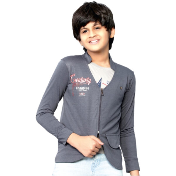 Cruze Boys Full Sleeve Coat - Image 5